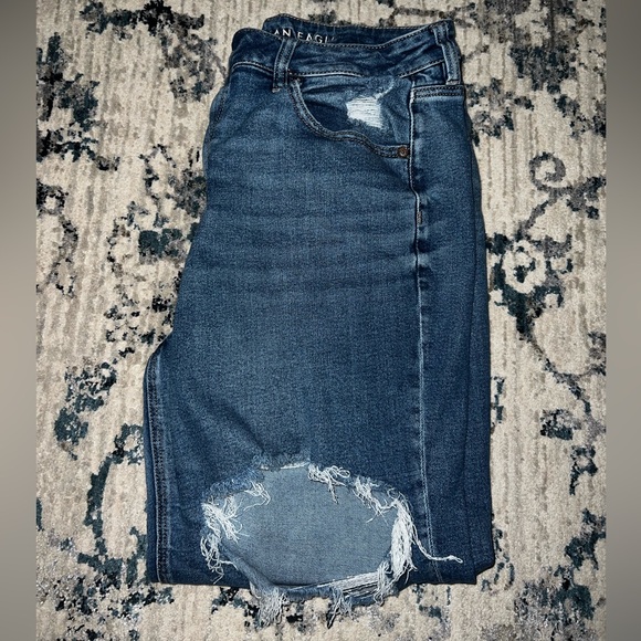 AE Blue Ripped Jeans - Picture 5 of 5